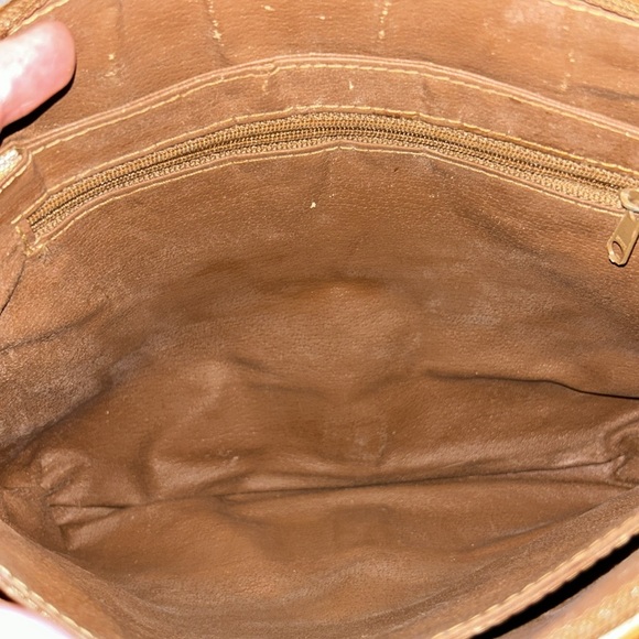 RARE CELINE VINTAGE Logo purse long adjustable strap and expandable compartments - Picture 6 of 9